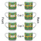 Luau Party Espresso Cup - 6oz (Double Shot Set of 4) APPROVAL