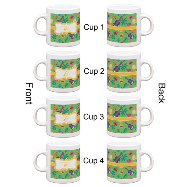 Luau Party Espresso Cup Set of 4 - Apvl