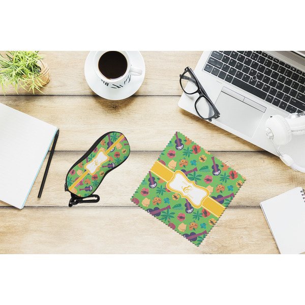 Luau Party Eyeglass Case and Cloth Set - LIFESTYLE