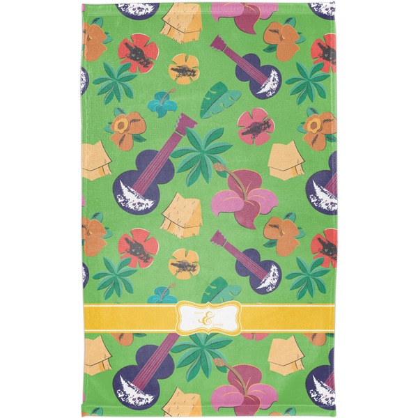 Luau Party Finger Tip Towel - Full View