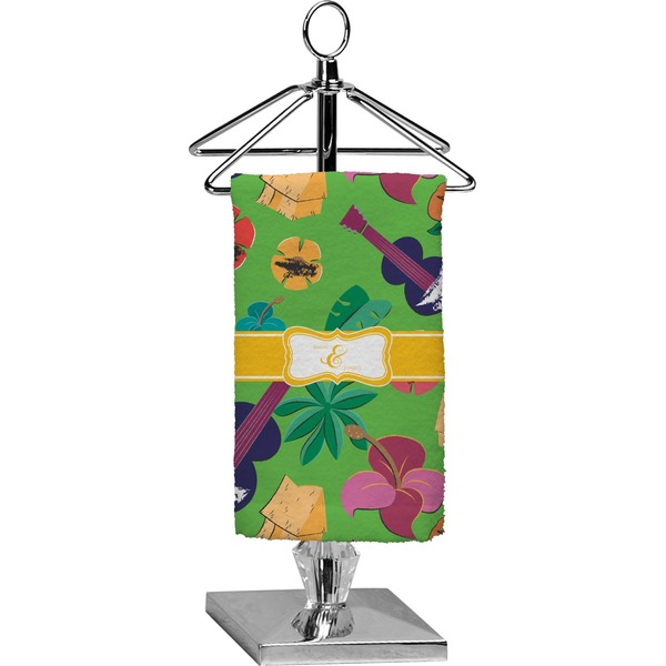 Custom Luau Party Finger Tip Towel - Full Print (Personalized)