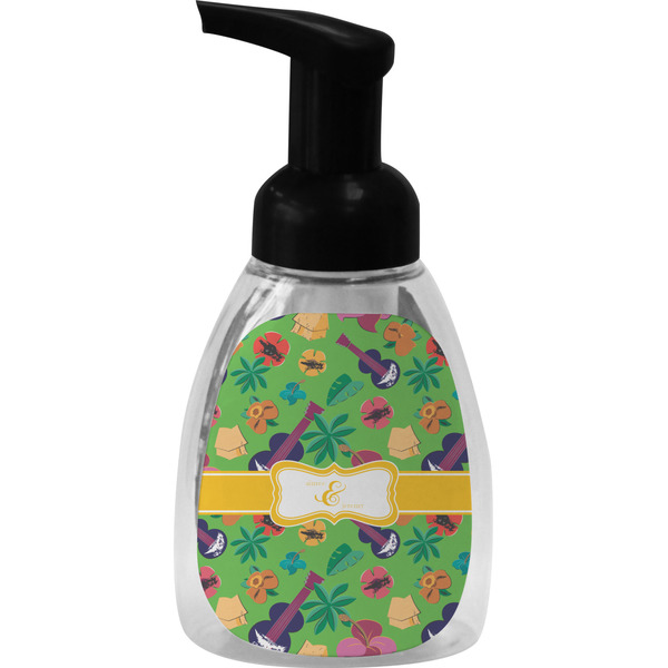 Custom Luau Party Foam Soap Bottle (Personalized)