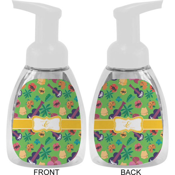 Luau Party Foam Soap Bottle Approval - White