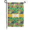 Luau Party Small Garden Flag - Single Sided w/ Couple's Names