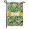 Luau Party Small Garden Flag - Double Sided w/ Couple's Names