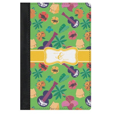 Luau Party Genuine Leather Passport Cover (Personalized)