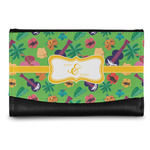 Luau Party Genuine Leather Women's Wallet - Small (Personalized)