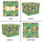 Luau Party Gift Boxes with Lid - Canvas Wrapped - Small - Approval