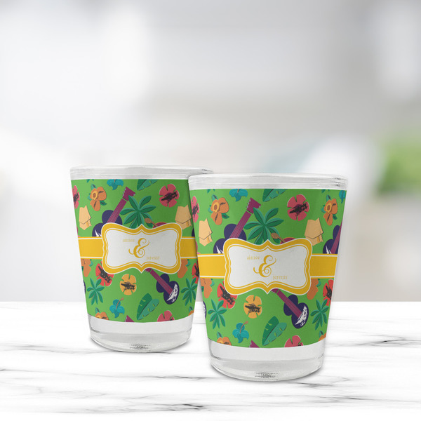 Luau Party Glass Shot Glass - Standard - LIFESTYLE