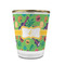 Luau Party Glass Shot Glass - With gold rim - FRONT