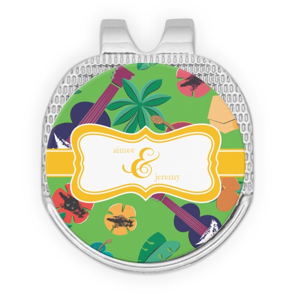 Luau Party Golf Ball Hat Marker Hat Clip