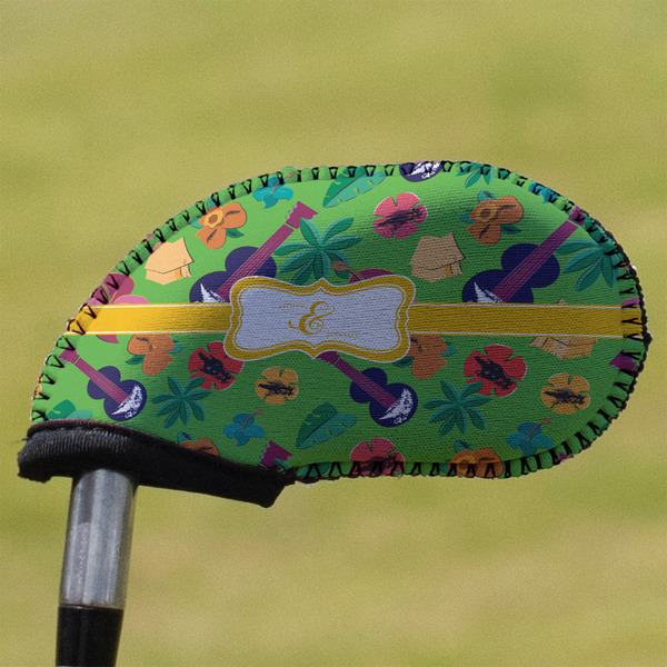 Custom Luau Party Golf Club Iron Cover (Personalized)