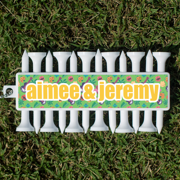 Custom Luau Party Golf Tees & Ball Markers Set (Personalized)