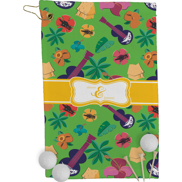 Luau Party Golf Towel (Personalized)