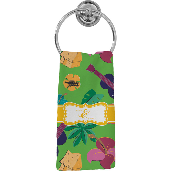 Custom Luau Party Hand Towel - Full Print (Personalized)
