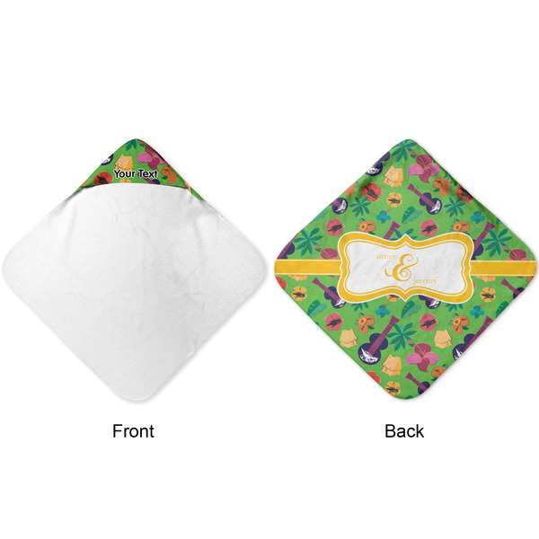 Luau Party Hooded Baby Towel- Approval
