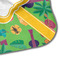 Luau Party Hooded Baby Towel- Detail Corner