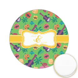 Luau Party Printed Cookie Topper - 2.15" (Personalized)