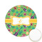 Luau Party Printed Cookie Topper - 2.15" (Personalized)