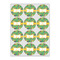 Luau Party Icing Circle - Small - Set of 12
