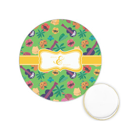 Luau Party Printed Cookie Topper - 1.25" (Personalized)