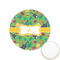 Luau Party Printed Cookie Topper - 1.25" (Personalized)