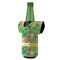 Luau Party Jersey Bottle Cooler - ANGLE (on bottle)