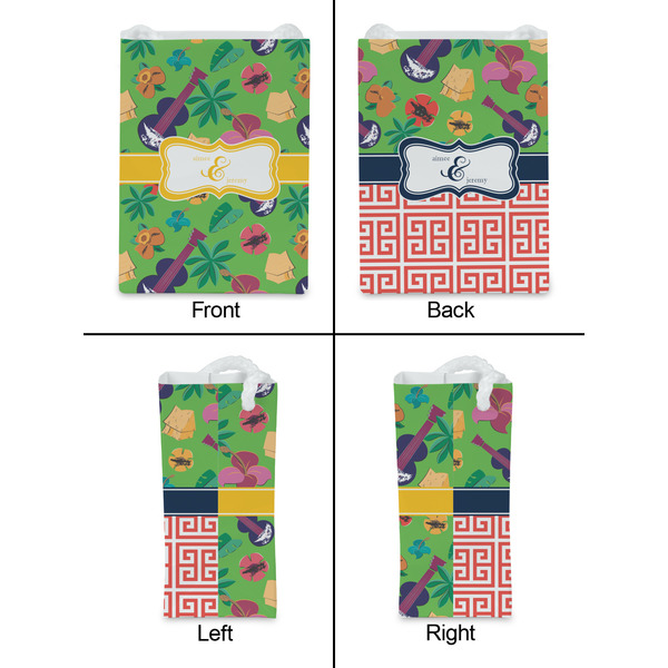 Luau Party Jewelry Gift Bag - Matte - Approval