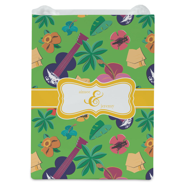 Luau Party Jewelry Gift Bag - Matte - Front