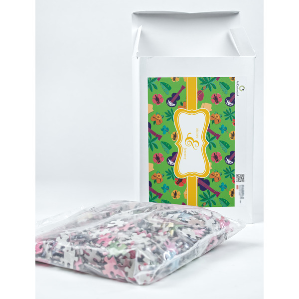 Luau Party Jigsaw Puzzle 1014 Piece - Box