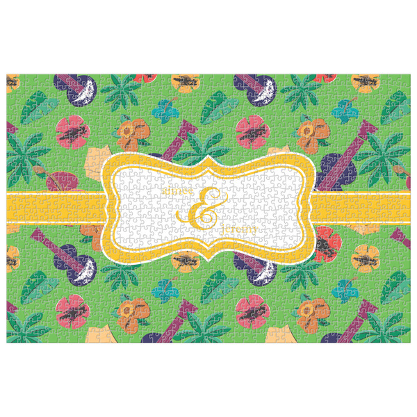 Custom Luau Party Jigsaw Puzzle - 1000-piece (Personalized)