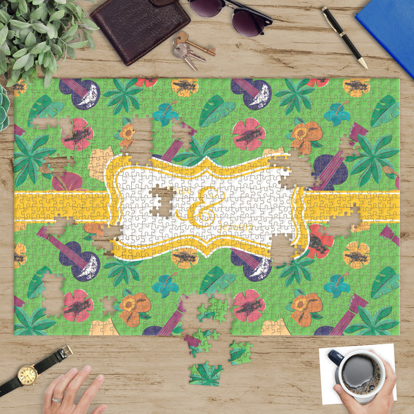 Luau Party Jigsaw Puzzle 1014 Piece - In Context