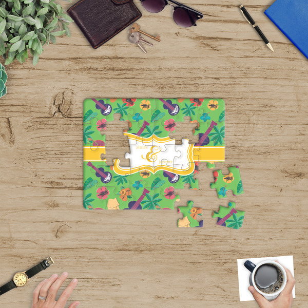 Luau Party Jigsaw Puzzle 30 Piece - In Context
