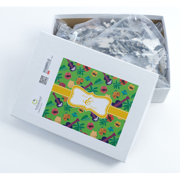 Luau Party Jigsaw Puzzle 500 Piece - Box