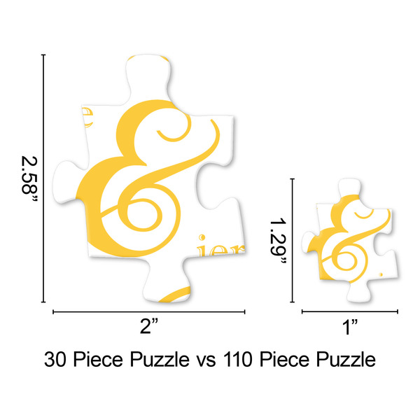 Luau Party Jigsaw Puzzle - Piece Comparison