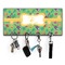 Luau Party Key Hanger w/ 4 Hooks & Keys