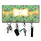 Luau Party Key Hanger w/ 4 Hooks w/ Couple's Names