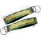 Luau Party Key-chain - Metal and Nylon - Front and Back