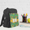 Luau Party Kid's Backpack - Lifestyle