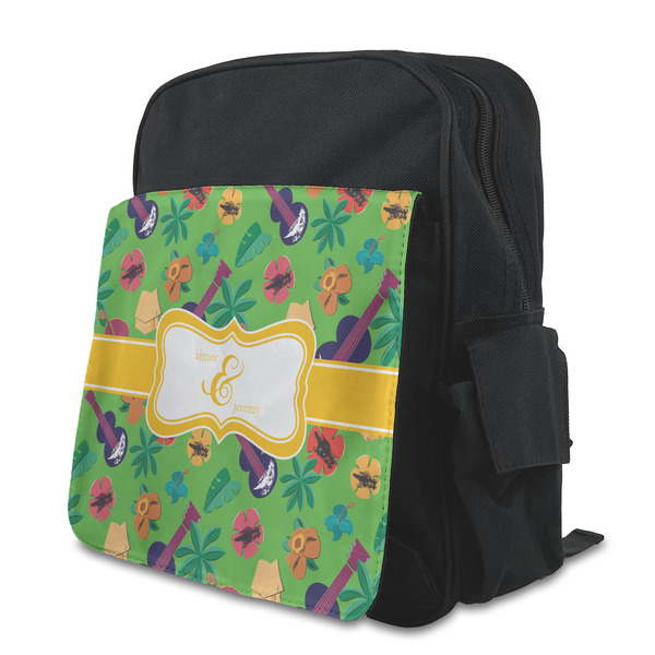 Custom Luau Party Preschool Backpack (Personalized)