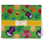 Luau Party Kitchen Towel - Poly Cotton w/ Couple's Names