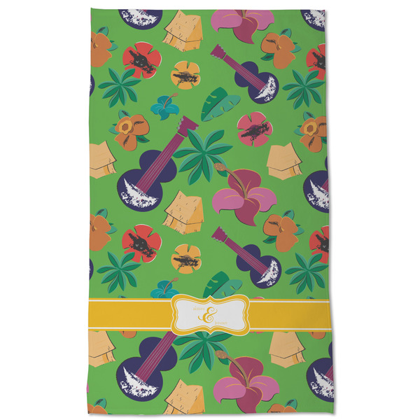 Luau Party Kitchen Towel - Poly Cotton - Full Front