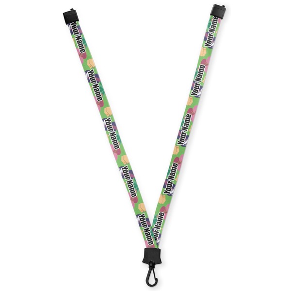 Custom Luau Party Lanyard (Personalized)