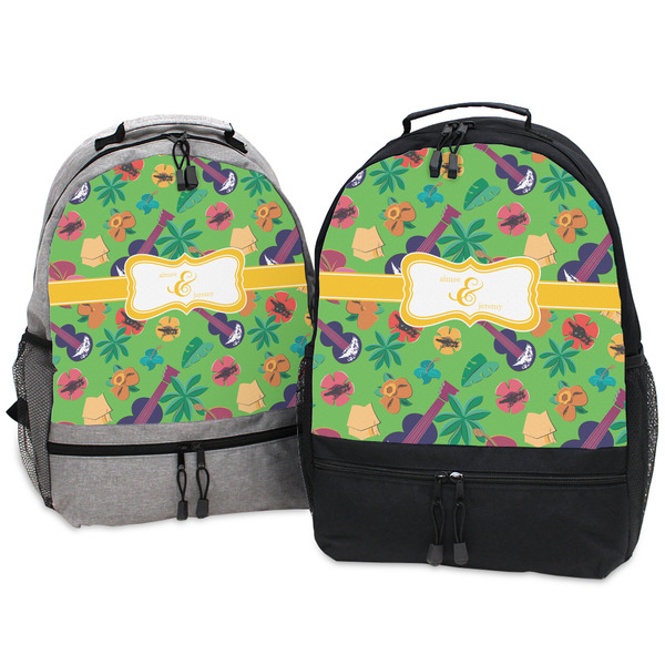 Luau Party Large Backpacks - Both