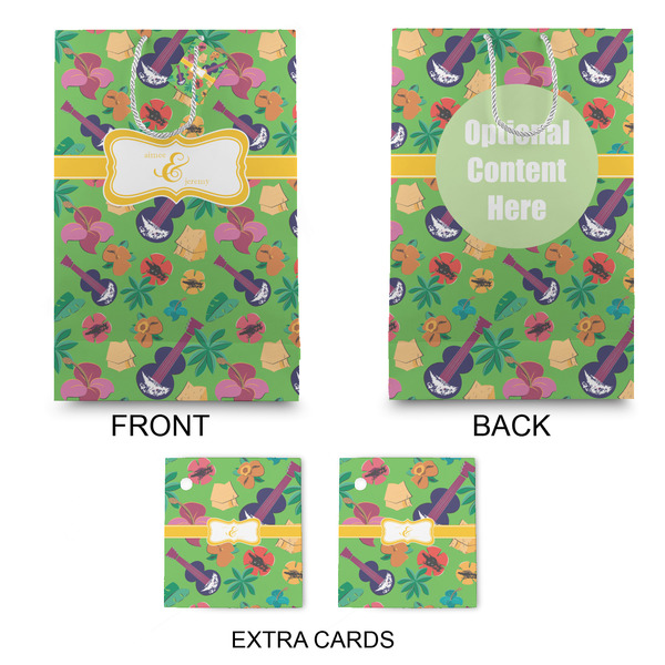 Luau Party Large Gift Bag - Approval