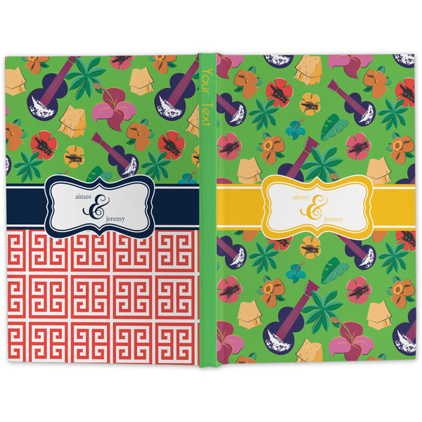 Luau Party Large Hard Cover Journal - Apvl