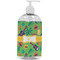 Luau Party Plastic Soap / Lotion Dispenser (16 oz - Large - White) (Personalized)