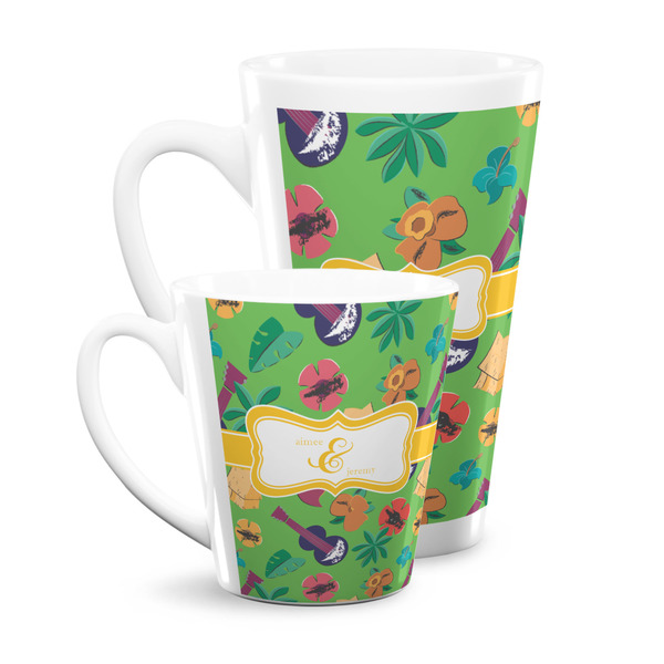 Luau Party Latte Mugs Main