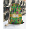 Luau Party Laundry Bag in Laundromat