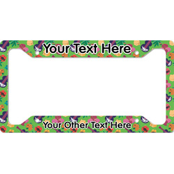 Luau Party License Plate Frame - Style A (Personalized)